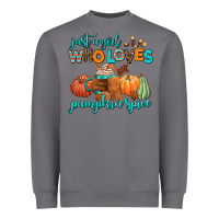Storm just a girl who loves pumpkin spice Heavyweight Sweatshirt - AdoDesignShop