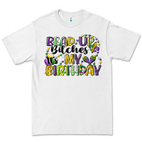 White bead up bitches itsmy birthday cg (1) Premium Tee - CowGirlArtShop