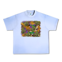 Grape Ice mardi gras plaid purple glitter background Urban Heavy Tee - FaDigitalArtStudio