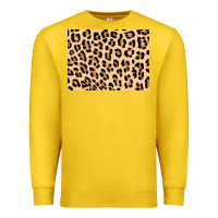 Lemon leopard background 3200x2400 Premium Sweatshirt - AdoDesignShop