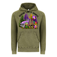 Vintage Olive mardi gras hanging with my gnomies Vintage Hoodie - FaDigitalArtStudio
