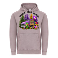 Vintage Zinc mardi gras hanging with my gnomies Vintage Hoodie - FaDigitalArtStudio