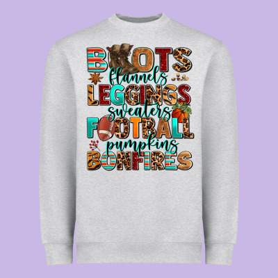 Boots Flannels Heavyweight Sweatshirt Designed By Adodesignshop