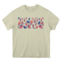 Mossy American popsicle Heavy Core Tee - TumblerDesignByShophia