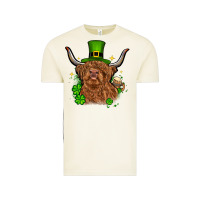Vintage Arctic St. Patrick's Day cow Vintage Tee - OliviaCreatesArt