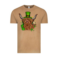 Vintage Camel St. Patrick's Day cow Vintage Tee - OliviaCreatesArt