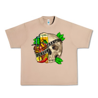 Burro Skull crawfish season Urban Heavy Tee - FaDigitalArtStudio