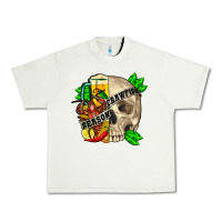 Pistachio Skull crawfish season Urban Heavy Tee - FaDigitalArtStudio
