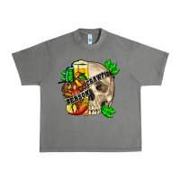 Tornado Skull crawfish season Urban Heavy Tee - FaDigitalArtStudio
