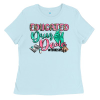 Baby Blue Educated drug dealer Nurse life Ladies Tee - CowGirlArtShop