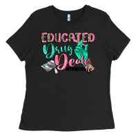 Black Educated drug dealer Nurse life Ladies Tee - CowGirlArtShop