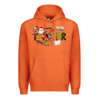 Carrot christmas teacher Premium Hoodie - LillyAllenDesigns