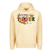Pina Colada christmas teacher Premium Hoodie - LillyAllenDesigns