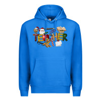 True Royal christmas teacher Premium Hoodie - LillyAllenDesigns