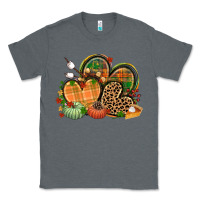 Charcoal Heather fall heart Classic Tee - CowGirlArtShop