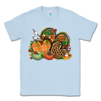 Dusty Blue fall heart Classic Tee - CowGirlArtShop
