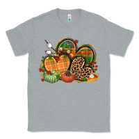 Heather Grey fall heart Classic Tee - CowGirlArtShop