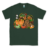 Sports Green fall heart Classic Tee - CowGirlArtShop