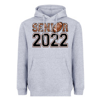 Heather Grey senior football Heavyweight Hoodie - AdoDesignShop