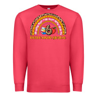 Cardinal back to school rainbow hello sixth grade Premium Sweatshirt - AdoDesignShop