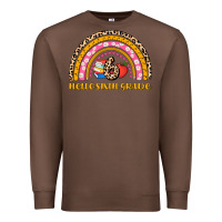 Chestnut back to school rainbow hello sixth grade Premium Sweatshirt - AdoDesignShop