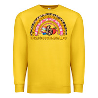 Lemon back to school rainbow hello sixth grade Premium Sweatshirt - AdoDesignShop