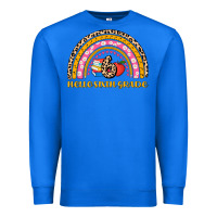 True Royal back to school rainbow hello sixth grade Premium Sweatshirt - AdoDesignShop