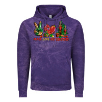 Cloud Purple Peace Love Nutcrackers Vintage Hoodie - BundleAndBundleShop