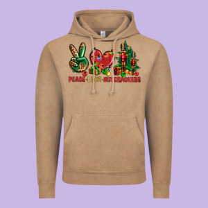 Peace Love Nutcrackers Vintage Hoodie Designed By Bundleandbundleshop