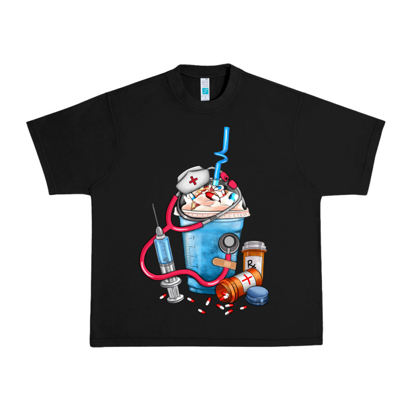 Nurse Frappe Coffee Urban Heavy Tee by FaDigitalArtStudio | Teevron
