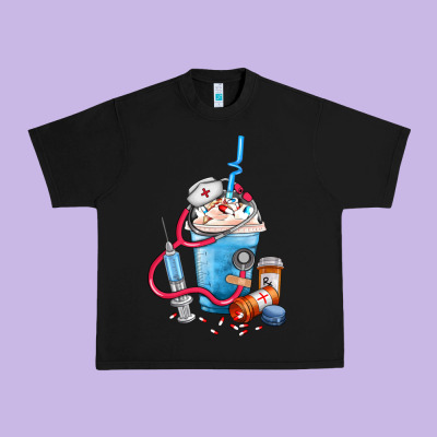 Nurse Frappe Coffee Urban Heavy Tee Designed By Fadigitalartstudio