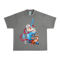 Tornado Nurse frappe coffee Urban Heavy Tee - FaDigitalArtStudio