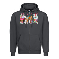 Smoke easter coffee cups Zipper Hoodie - AdoDesignShop