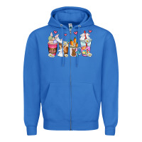True Royal easter coffee cups Zipper Hoodie - AdoDesignShop