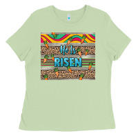 Matcha He is risen tumbler Easter Day Ladies Tee - HowdyJamesFarm