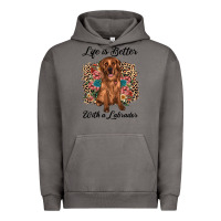 Pigment Tornado life is better with a labrador Urban Hoodie - JahusDesignShop