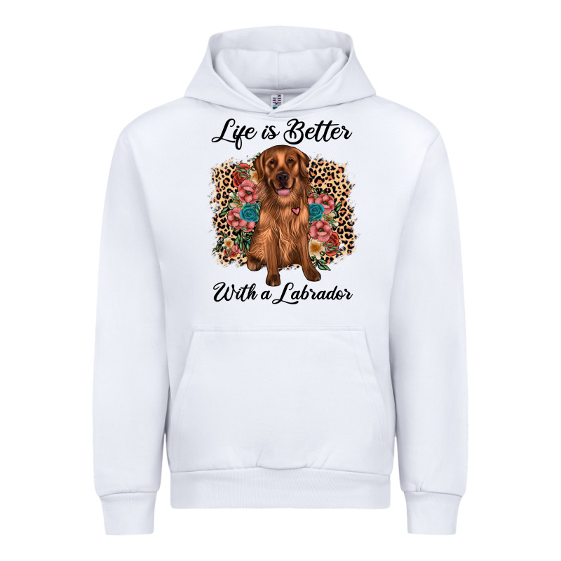 Life Is Better With A Labrador Urban Hoodie by JahusDesignShop | Teevron