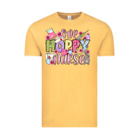 Vintage Mustard Easter Day One hoppy Nurse Vintage Tee - OliviaCreatesArt