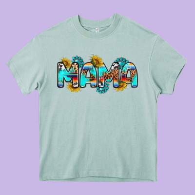 Western Mama Heavy Core Tee Designed By Ranaportraitstore