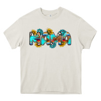 Cream western mama Heavy Core Tee - RanaPortraitStore