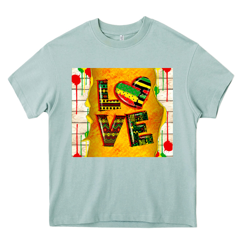Juneteenth Love Heavy Core Tee by TumblerDesignByShophia | Teevron
