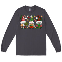 Smoke Christmas Gnomes Long Sleeve Tee - BundleAndBundleShop