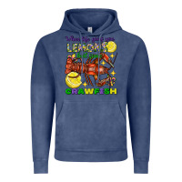Vintage Denim When Life Gives You Lemons Boil Some Crawfish Mardi Gras Vintage Hoodie - FaDigitalArtStudio
