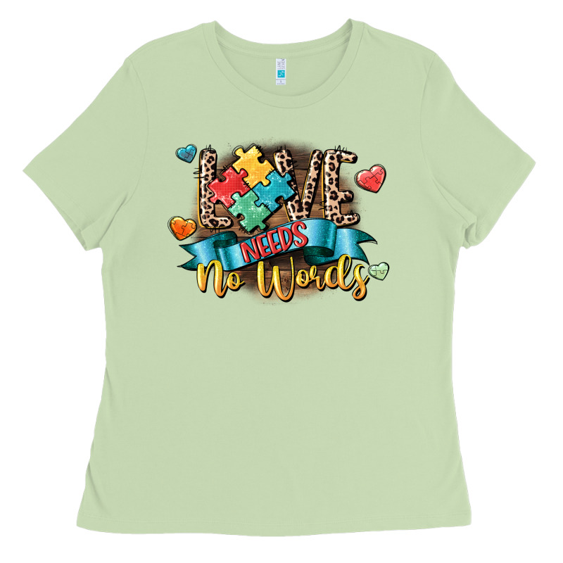 Love Needs No Words Ladies Tee by CowGirlArtShop | Teevron