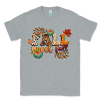 Heather Grey fall sweet fall Classic Tee - CowGirlArtShop