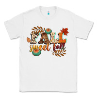 White fall sweet fall Classic Tee - CowGirlArtShop