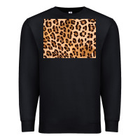 Black leopard background gold 3200x2400 Premium Sweatshirt - AdoDesignShop
