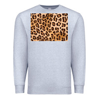 Heather Grey leopard background gold 3200x2400 Premium Sweatshirt - AdoDesignShop