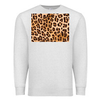 Oatmeal Heather leopard background gold 3200x2400 Premium Sweatshirt - AdoDesignShop