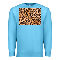 Ocean Blue leopard background gold 3200x2400 Premium Sweatshirt - AdoDesignShop
